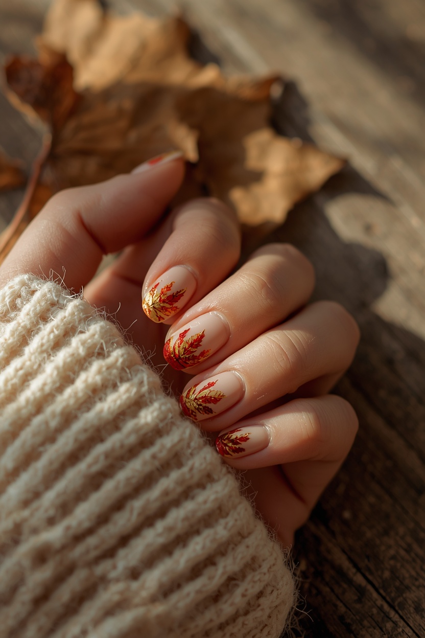 13 Autumn Nail Ideas That Perfectly Capture the Season - 9